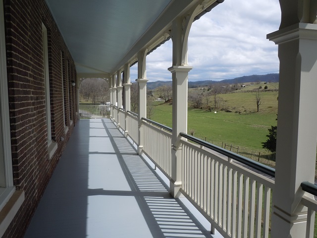 The Inn's wraparound porches